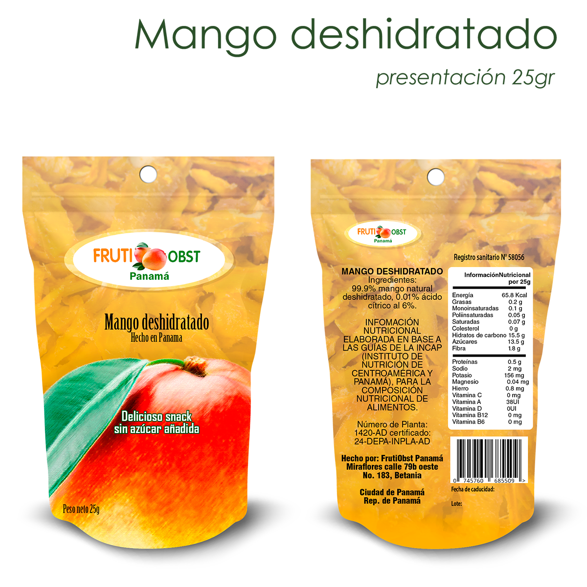 Mango Deshidratado
