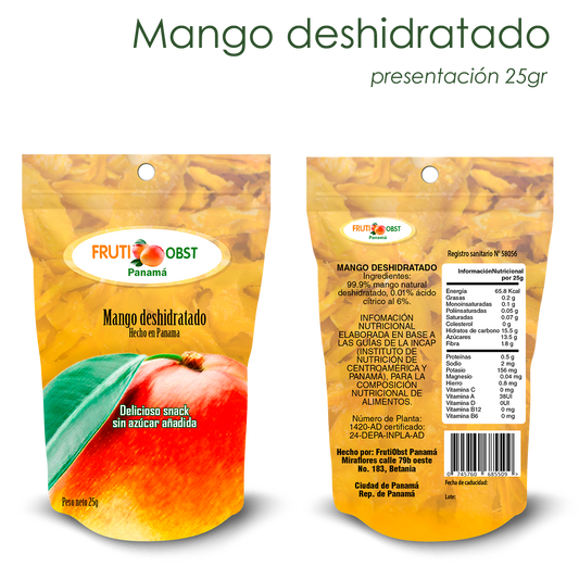 Mango Deshidratado