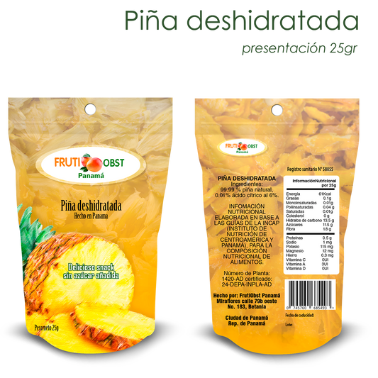 Piña Deshidratada